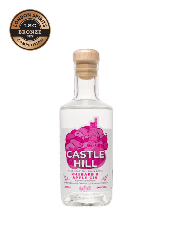 rhubarb and apple castle hill gin